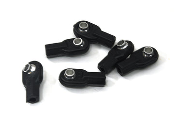 Silver M3 Short Ball Ends for 3mm Tie Rods & Ball Links in Axial Traxxas