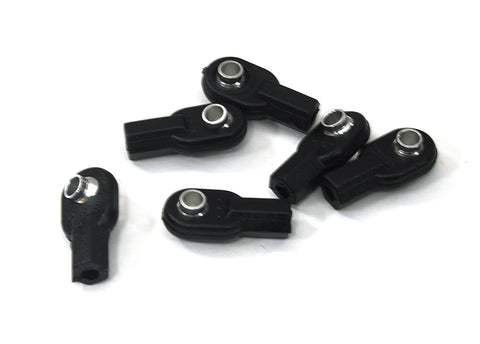 Silver M3 Short Ball Ends for 3mm Tie Rods & Ball Links in Axial Traxxas