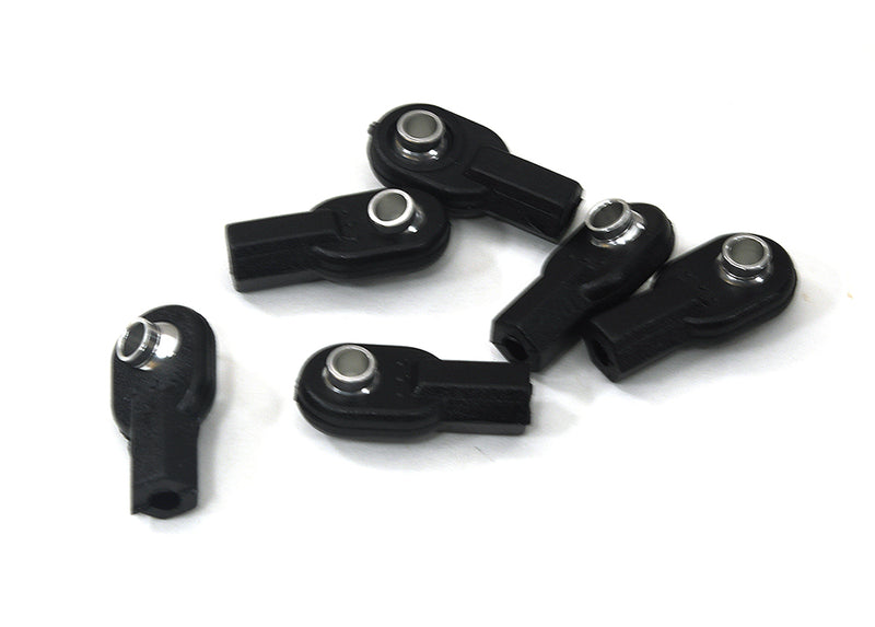 Silver M3 Short Ball Ends for 3mm Tie Rods & Ball Links in Axial Traxxas