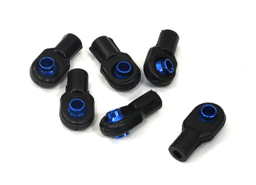 Blue M3 Short Ball Ends for 3mm Tie Rods and Ball Links in Axial Traxxas