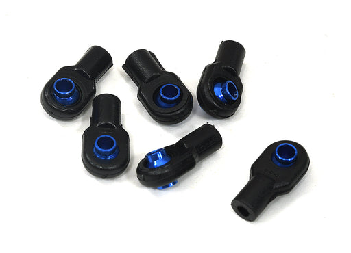 Blue M3 Short Ball Ends for 3mm Tie Rods and Ball Links in Axial Traxxas