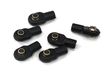 Silver M3 Short Ball Ends for 3mm Tie Rods & Ball Links, Axial Traxxas