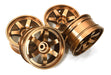 Alloy Machined 6-Spoke Wheels (4) for 1/10 Scale Drift W=26mm Offset 3.5mm