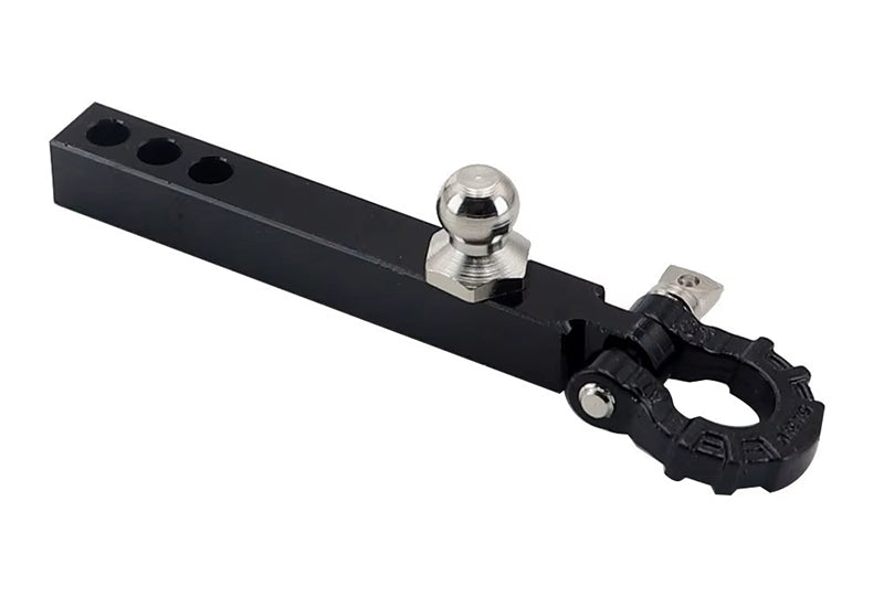 6mm-Size Towing Receiving Hitch w/ Ball Mount for 1/10 Scale Crawler
