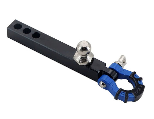 6mm-Size Towing Receiving Hitch w/ Ball Mount for 1/10 Scale Crawler