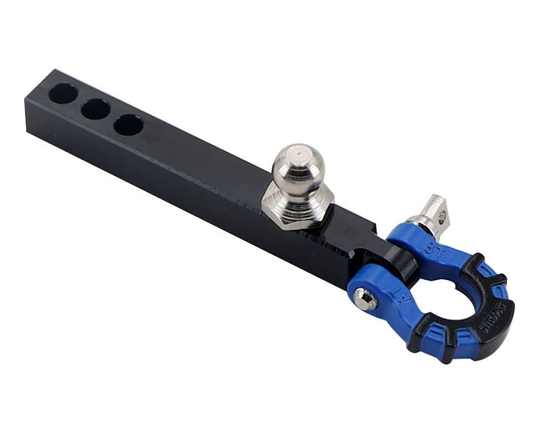 6mm-Size Towing Receiving Hitch w/ Ball Mount for 1/10 Scale Crawler