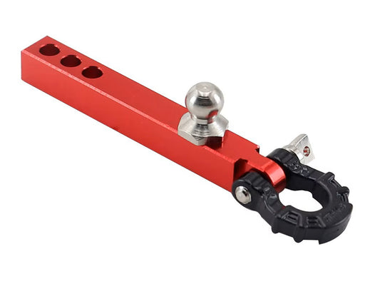 6mm-Size Towing Receiving Hitch w/ Ball Mount for 1/10 Scale Crawler