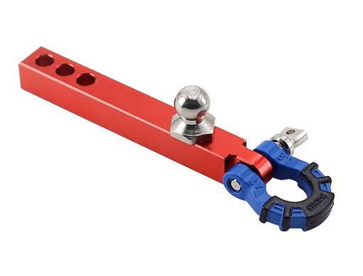 6mm-Size Towing Receiving Hitch w/ Ball Mount for 1/10 Scale Crawler