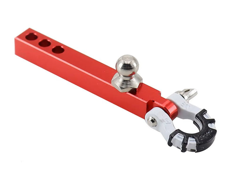 6mm-Size Towing Receiving Hitch w/ Ball Mount for 1/10 Scale Crawler