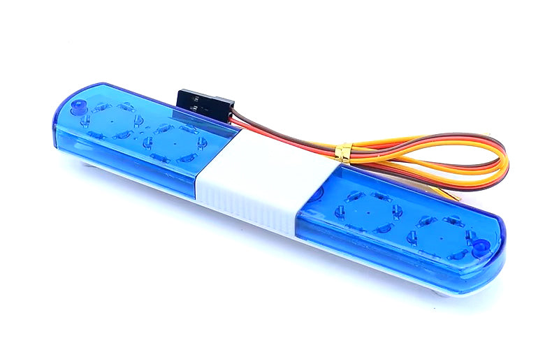 Realistic Roof Top Flashing Light LED 115x22x8mm (9 Modes-Ch3 Control)