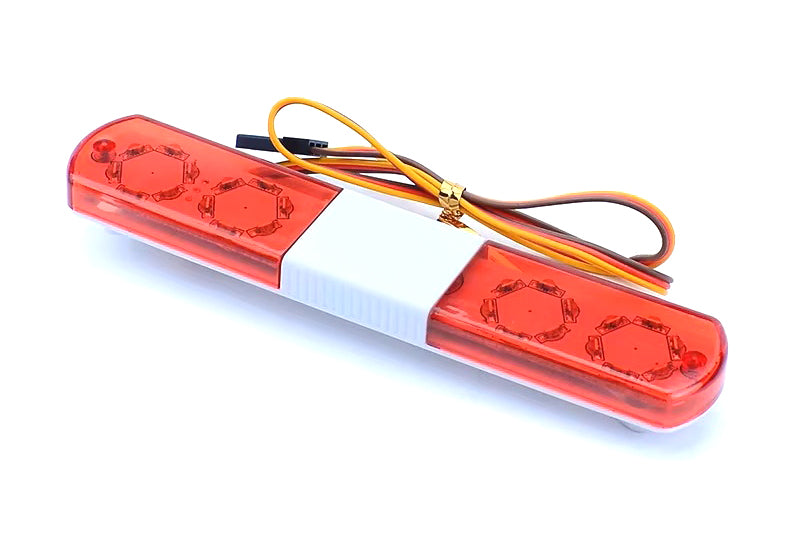 Realistic Roof Top Flashing Light LED 115x22x8mm (9 Modes-Ch3 Control)