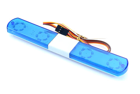 Realistic Roof Top Flashing Light LED 145x22x8mm (9 Modes-Ch3 Control)
