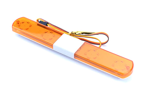 Realistic Roof Top Flashing Light LED 145x22x8mm (9 Modes-Ch3 Control)