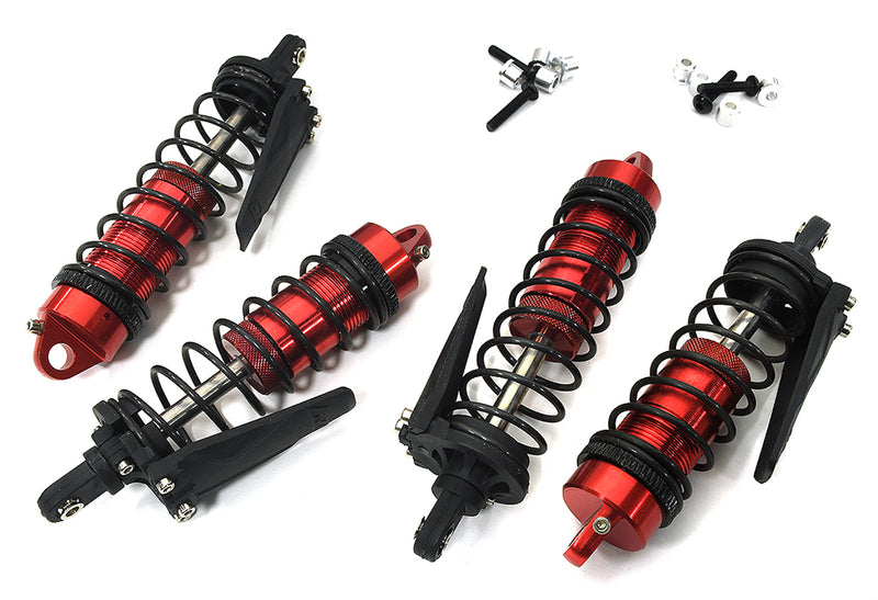 Alloy Front & Rear Shock Set (4) for Traxxas 1/10 Slash Short Course Truck