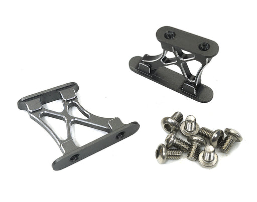 Realistic Alloy Rear Wing Mount (23mm) for 1/10 Size Drift & Touring Car