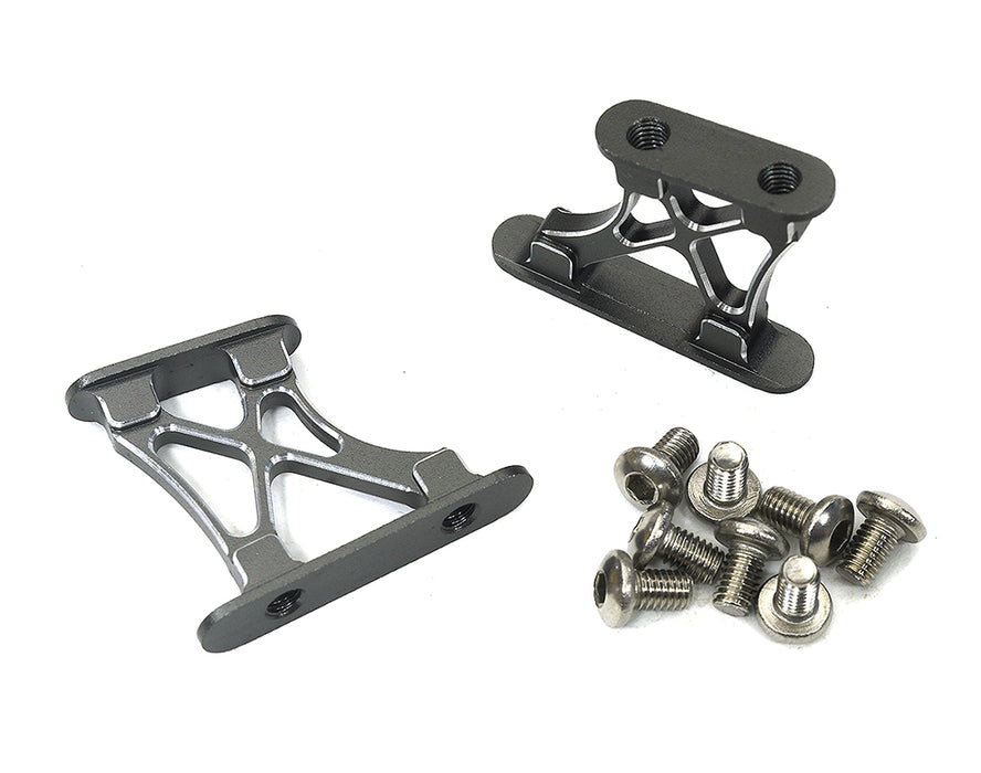 Realistic Alloy Rear Wing Mount (23mm) for 1/10 Size Drift & Touring Car