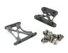 Realistic Alloy Rear Wing Mount (23mm) for 1/10 Size Drift & Touring Car