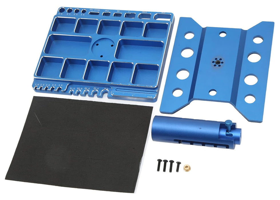 Universal 360 Car Stand Workstation for 1/10 & 1/8 Size (160x130x170mm)