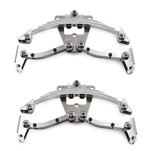 Realistic 8-Plate Leaf Spring Set for 1/14 Scale Tractor Trailer Truck