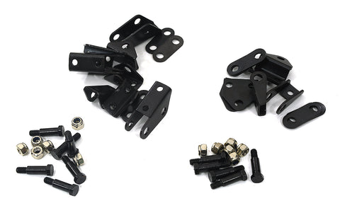 Front & Rear Suspension Leap Spring Support Mounts for Custom 1/14 Semi-Tractor
