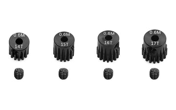 Steel 14T 15T 16T 17T Motor Pinion Gear Set for Tamiya TT01 TT02 TB02 TA05