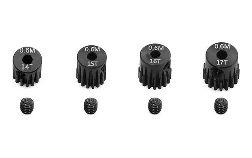 Steel 14T 15T 16T 17T Motor Pinion Gear Set for Tamiya TT01 TT02 TB02 TA05