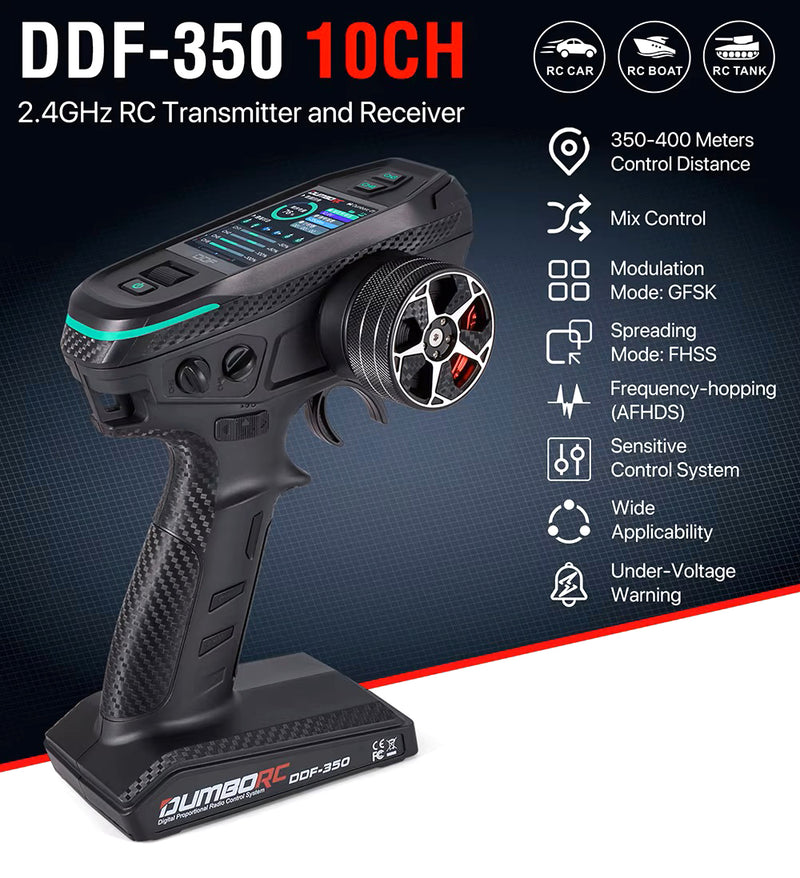 DUMBORC DDF-350 Surface Radio w/ P10F Receiver