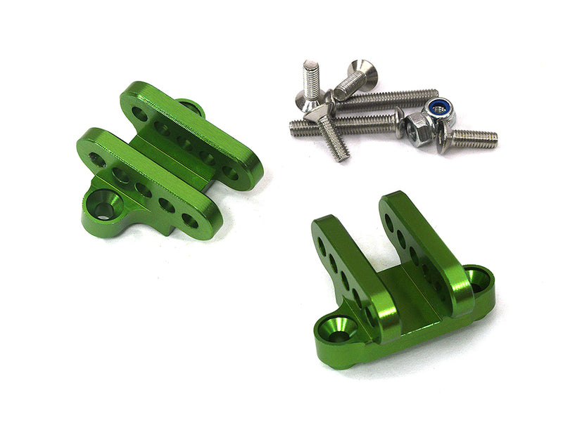 Alloy Lower Shock Mounts (2) Upgrade for Losi 1/8 LMT 4WD 1.0 Monster LOS242031
