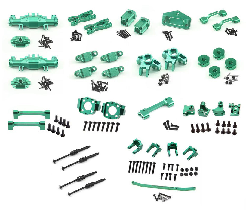 Complete Alloy Machined Conversion Kit Upgrade for Losi 1/18 Mini LMT LOS01026