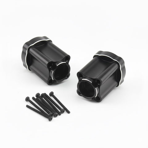 Alloy Machined Rear Hub Axle Mounts Upgrade for Losi 1/18 Mini LMT LOS214043