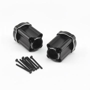 Alloy Machined Rear Hub Axle Mounts Upgrade for Losi 1/18 Mini LMT LOS214043