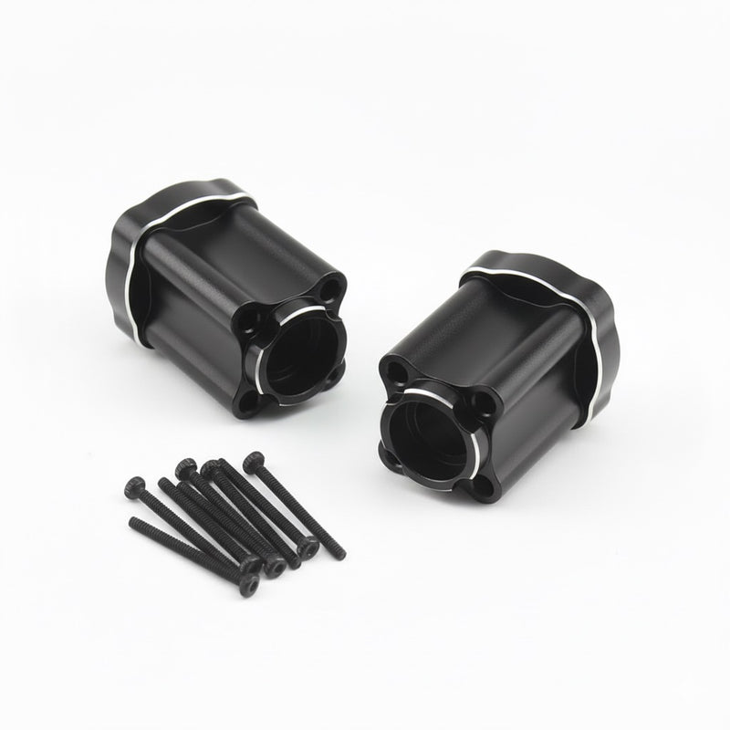 Alloy Machined Rear Hub Axle Mounts Upgrade for Losi 1/18 Mini LMT LOS214043