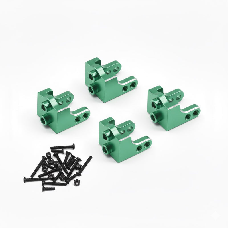 Alloy Machined Upper Shock Mounts Upgrade for Losi 1/18 Mini LMT LOS211044
