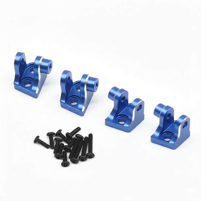 Alloy Machined Lower 4-link Mounts Upgrade for Losi 1/18 Mini LMT LOS211044