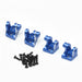 Alloy Machined Lower 4-link Mounts Upgrade for Losi 1/18 Mini LMT LOS211044