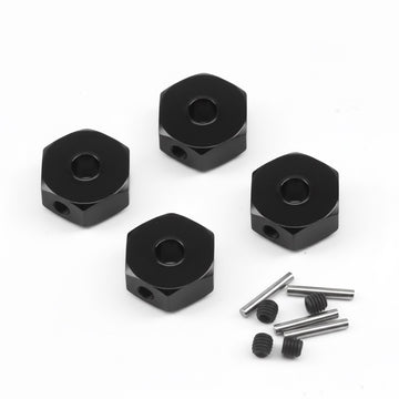 Alloy Machined 12 x 5mm Wheel Hex Set Upgrade for Losi 1/18 Mini LMT LOS212050