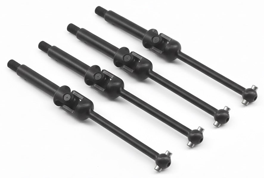 Steel Universal Drive Shafts (4) Upgrade for Losi 1/18 Mini LMT LOS212047-212049