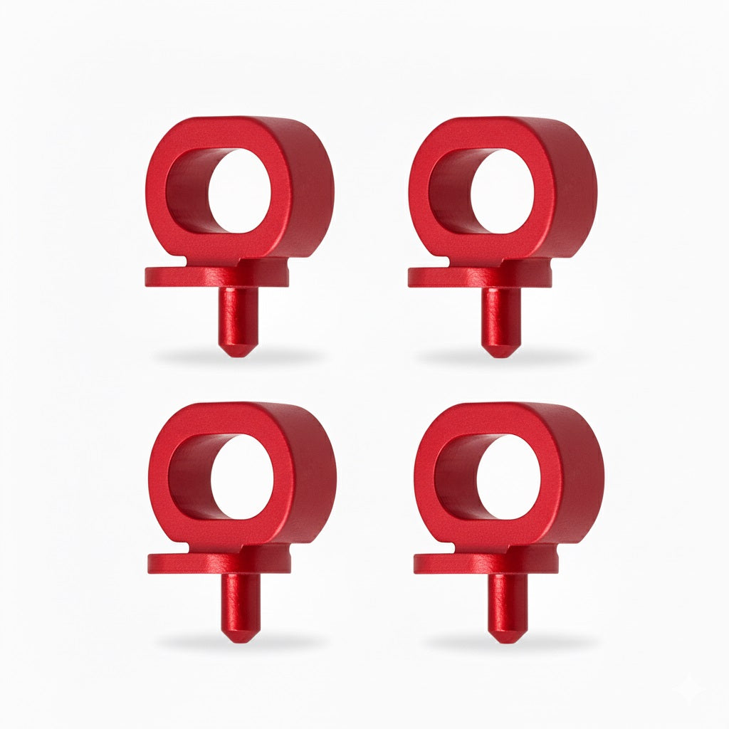 7075 Alloy Machined Brake Line Clamp Holder for Traxxas Pro Scale Sand ...