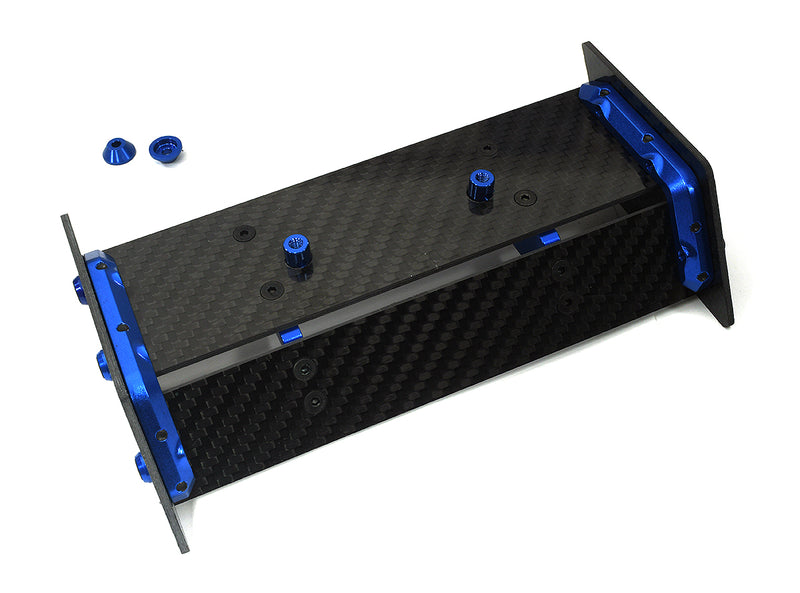 Carbon Fiber Rear Aero Wing Kit for Traxxas Bandit 2WD 2417