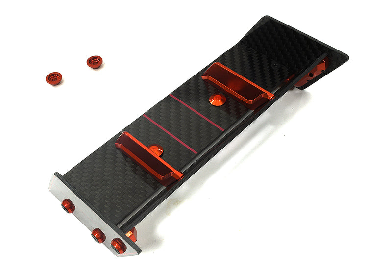 Carbon Fiber Rear Aero Wing Kit for Traxxas Bandit 2WD 2417