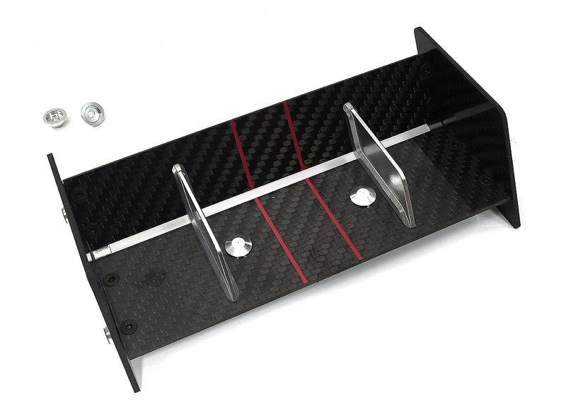 Carbon Fiber Rear Aero Wing Kit for Traxxas Bandit 2WD 2417
