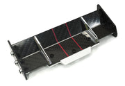 Carbon Fiber Rear Aero Wing Kit for Traxxas 1/10 Rustler 4X4 6721