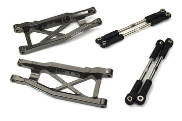 Front +17mm Wide-Suspension Kit for Traxxas Stampede 4X4 & Rustler 4X4 w/ 3655R