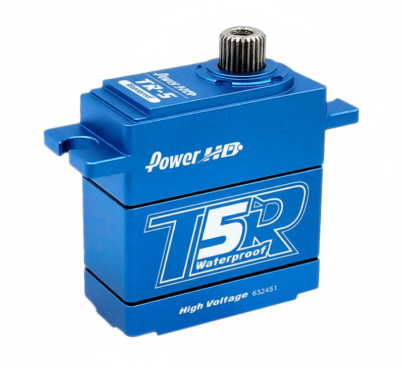 Power HD TR-5 TR5 Micro Waterproof Titanium Gear 8.8kg HV Servo for Traxxas 1/16