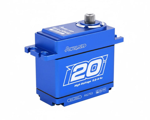 Power HD WH-20KG Waterproof Titanium Gear Digital Servo 0.09s/18.0kg/7.4V