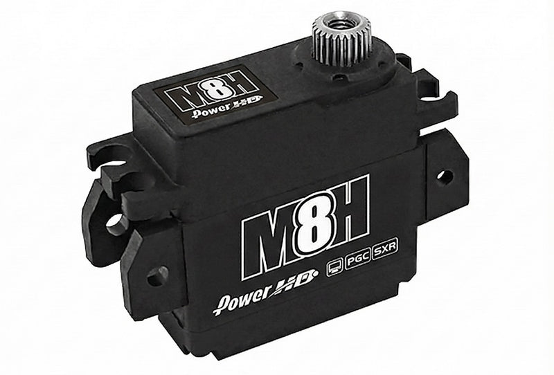 Power HD M8H Coreless Motor Titanium & Steel Gear Micro Servo 118.0oz / 0.065sec
