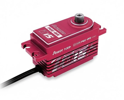 Power HD D15 High Voltage Coreless Digital Titanium Gear Servo 250.0 oz / 0.085s