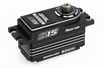 Power HD S15 Brushless Titanium & Steel Gear Digital Servo 8.4V .050s 16.5kg