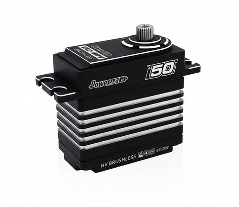 Power HD T50-BHV High Voltage Brushless Steel Gear Servo 50kg-cm 8.4V / 0.065s