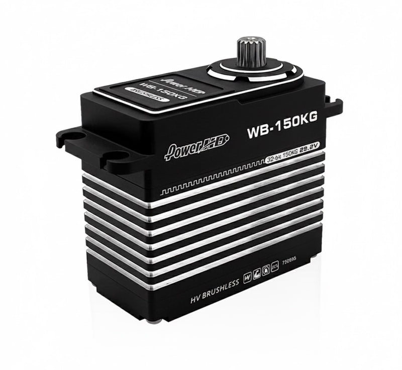Power HD WB-150KG HV Brushless Digital Servo for 1/5 RC Car 150kg/0.10s@25.2V